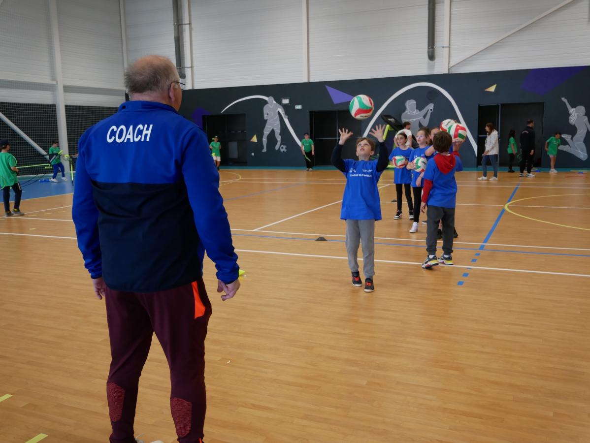 Intervention à la Journée Olympique de Wallers !