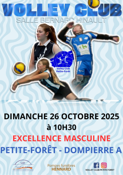 PROGRAMME DE CE DIMANCHE 26 OCTOBRE AU V.C.P.F.