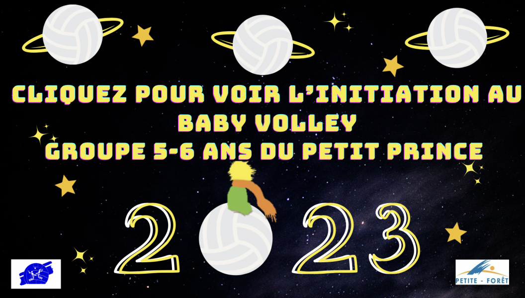 Initiation volley-ball 5 - 6 ans en partenariat avec le petit prince